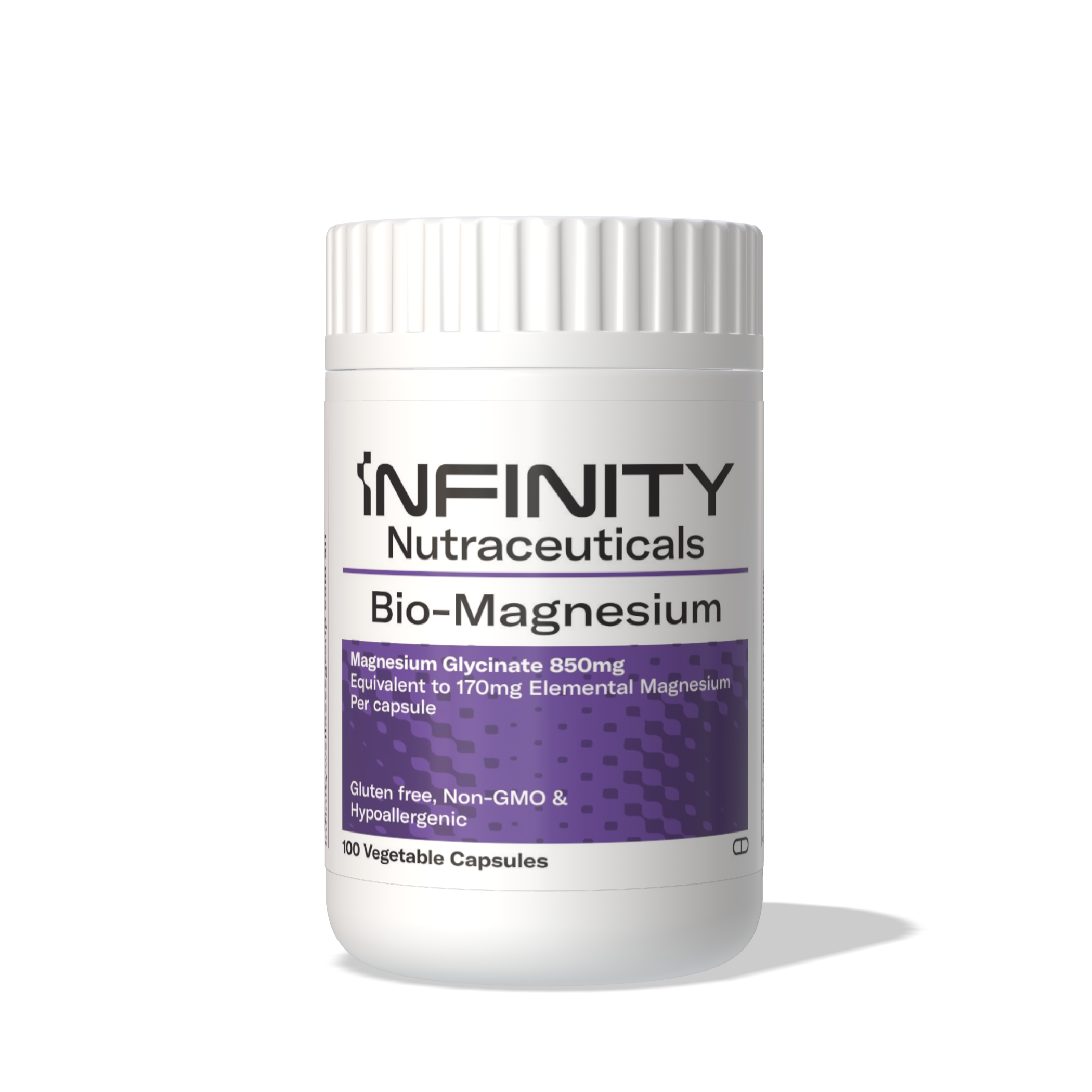Bio-Magnesium 850mg (170mg elemental) - Infinity Nutrition